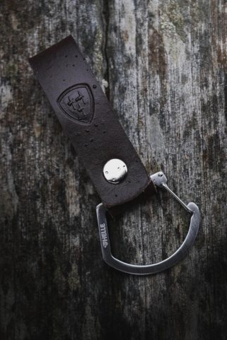 HELLE, GÜRTELCLIP FÜR MESSERSCHEIDE, BRAUN