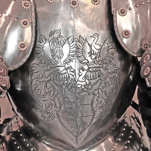 SUITE D'ARMURE RENAISSANCE, ARMURE GRAVÉE, SUR MESURE