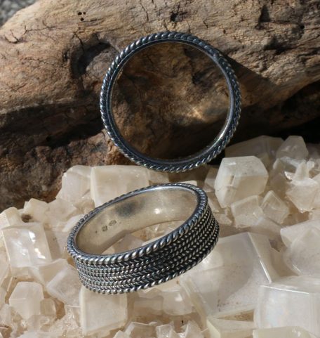 REYNIR, SLAVIC - VIKING STERLING SILVER RING