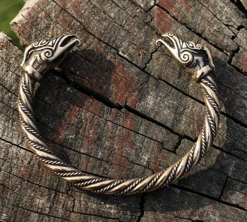 CELTIC DRAGON, BRACELET, BRONZE