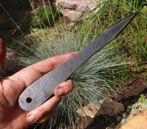 ARROW 8MM, COUTEAU DE LANCER, 1 PIÈCE