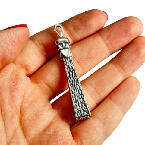 SVETOVID - MASSIVE SILVER AMULET, SILVER 925, 17 G
