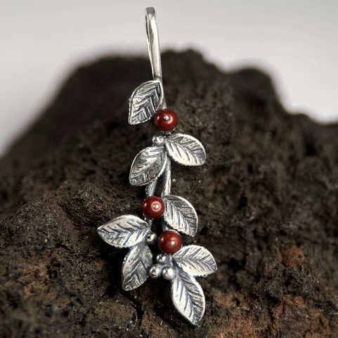 CRANBERRIES, PENDANT, SILVER