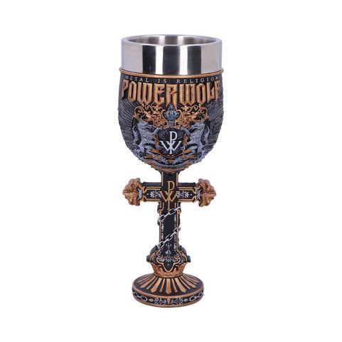 POWERWOLF METAL IS RELIGION GOBLET 22.5CM