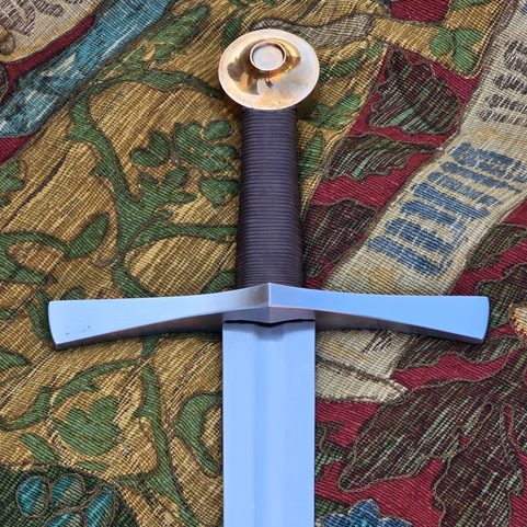 WILK, MEDIEVAL ONE-HANDED SWORD, BLUNT