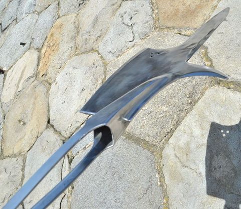 SWISS HALBERD, 15TH CENTURY, AUTHENTIC REPLICA