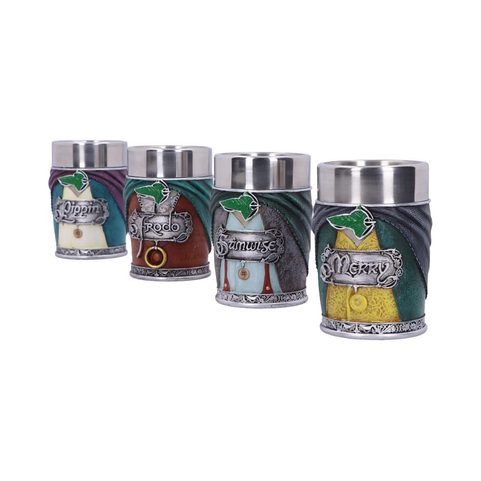 LORD OF THE RINGS HOBBIT SHOT GLASS SET