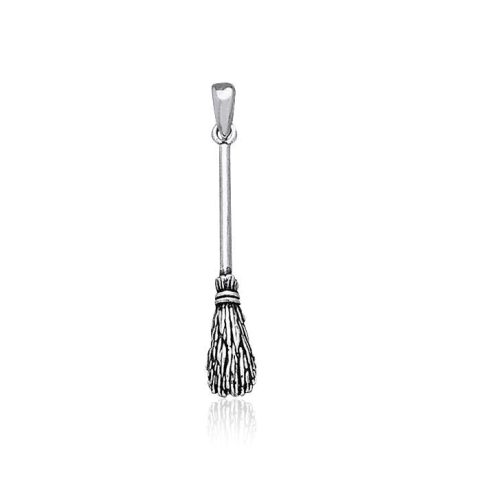 THE BROOM, SILVER PENDANT, AG 925