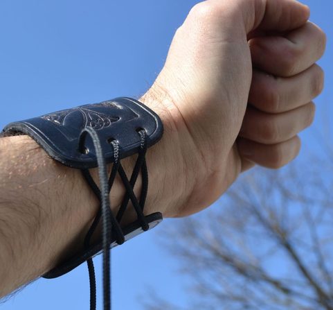 WIKING ROCKER, LEDERARMBAND DER WIKINGER