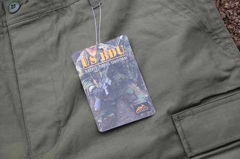 BATTLE DRESS UNIFORM SHORTS OLIVE GREEN