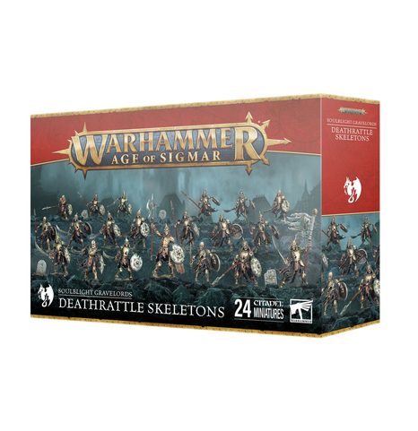 WARHAMMER AGE OF SIGMAR DEATHRATTLE SKELETONS