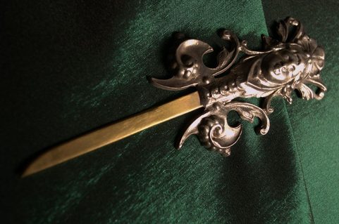 ART NOUVEAU, LETTER OPENER