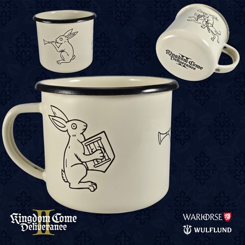 TASSE ÉMAILLÉE KINGDOM COME: DELIVERANCE II - LIÈVRES