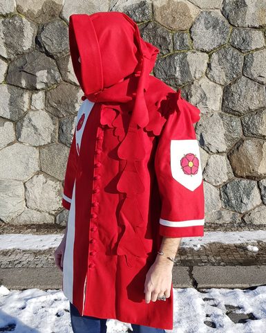 MEDIEVAL JACKET WITH ROSES