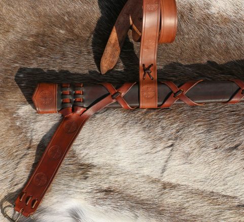 MEDIEVAL SWORD SCABBARD - ROLAND