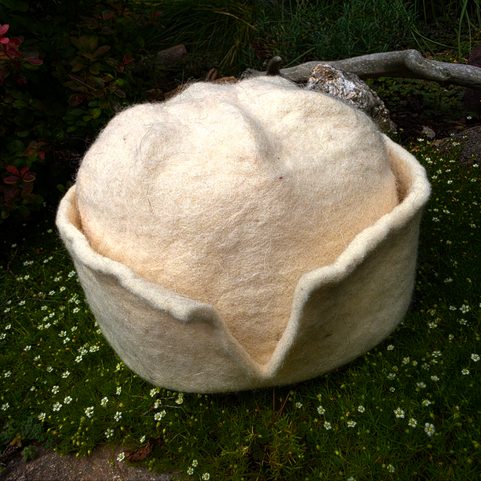 MEDIEVAL FELT CAP, WOOL