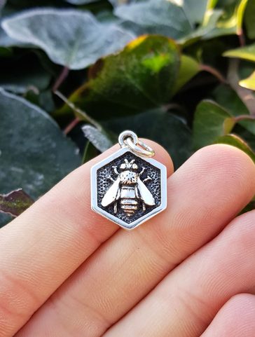 ABEILLE - PENDENTIF, ARGENT