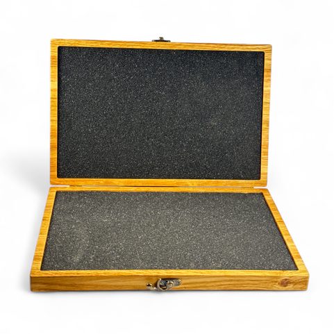 WOODEN BOX FOR MOLDAVITES, BOX MADE OF OAK WOOD