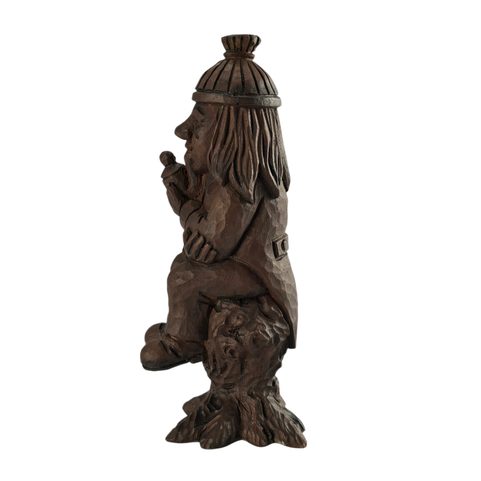 VODNÍK, FIGURE OF SLAVIC WATER SPIRIT, BROWN