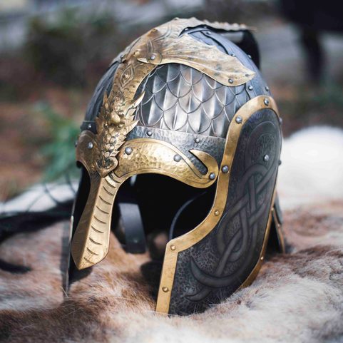 WYVERN, DRAGON, FANTASY HELMET