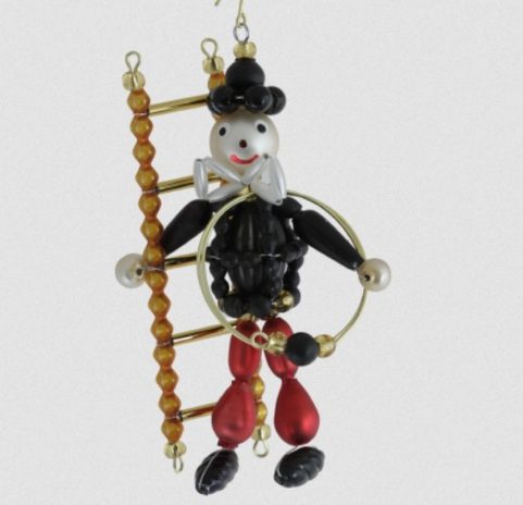 CHIMNEY-SWEEP, YULE DECORATION FROM BOHEMIA