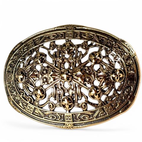 TURTLE BROOCH - BRONZE
