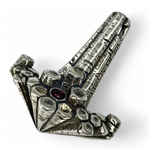 DIMMUBORGIR - THOR HAMMER BY WULFLUND, STERLINGSILVER 29 G.