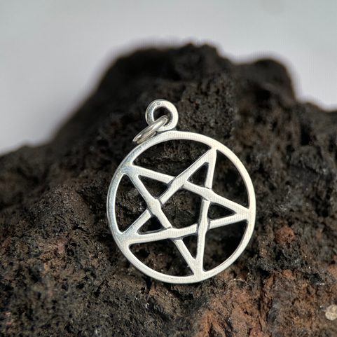BAPHOMET, PENDENTIF D'ARGENT