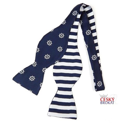 NOEUD PAPILLON POUR HOMME, MARINE, ANCRE