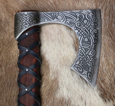 RINGERIKE VIKING AXE, ETCHED
