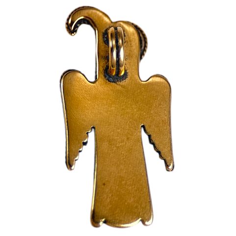 ANGLO SAXON BIRD PENDANT, EARLY MEDIEVAL, BRONZE