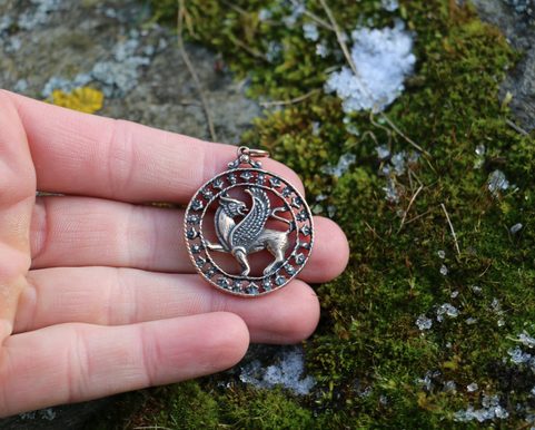 GRIFFIN, BRONZE TALISMAN