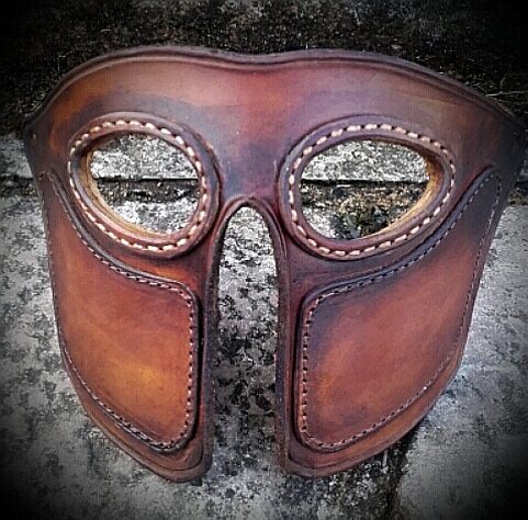 GLADIATOR, LEATHER MASK