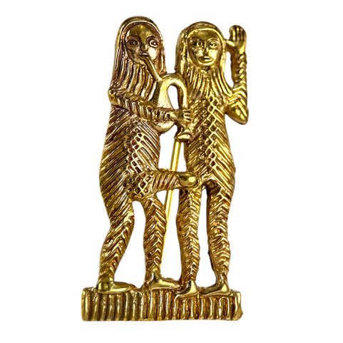FOREST PEOPLE, MEDIEVAL PILGRIM BADGE