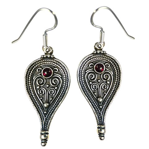 ROMA, ANCIENT ROMAN EARRINGS, SILVER