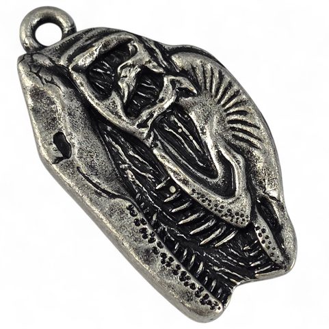 PENDENTIF DILOPHOSAURUS, ZINC