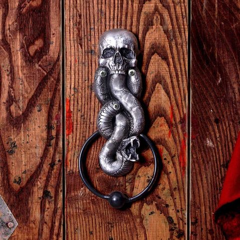 HARRY POTTER THE DARK MARK DOOR KNOCKER 23CM