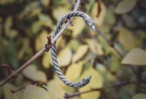 VIKING RAVEN, MAMMEN, BRACELET, TIN