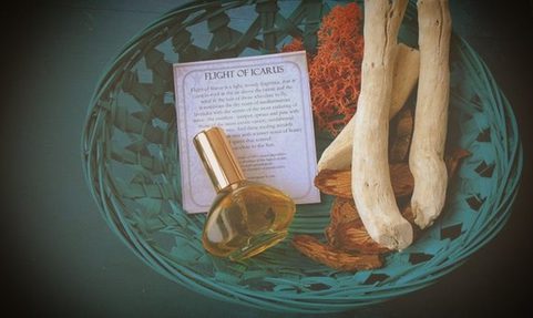 FLIGHT OF ICARUS, EUROPEAN MYTHS AND ARCHETYPES, NATURAL MAGIC OIL