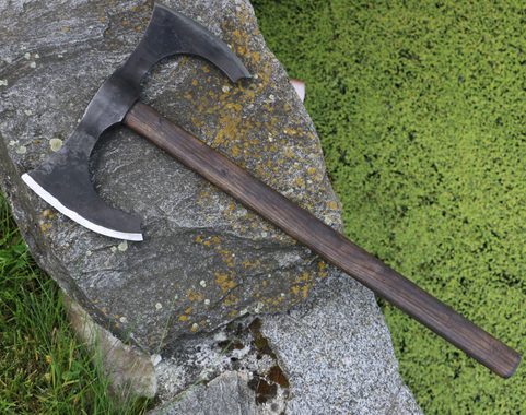 HACHE DE COMBAT FANTASY BARBARIAN, TRANCHANTE