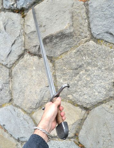 SLAVIC SWORD FROM MIKULCICE, HAND FORGED REPLICA