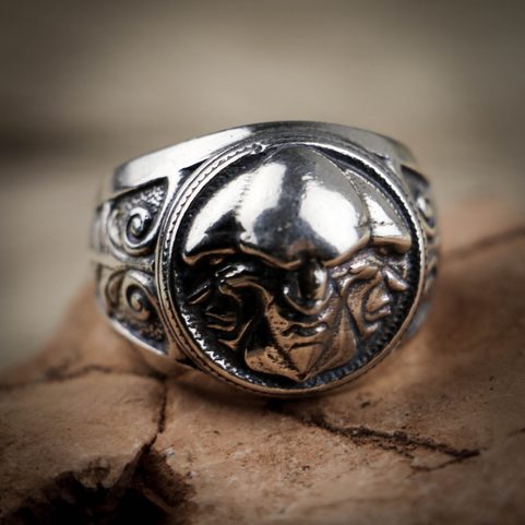 TRIGLAV SLAVIC RING SILVER 925