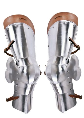 JAMBIÈRE DE LA FIN DU MOYEN ÂGE, ACIER DE 1,2 MM