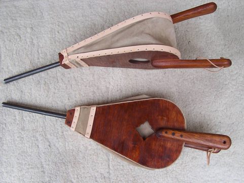 MEDIEVAL FIREPLACE BELLOWS