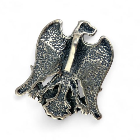 AQUILA, ROMAN EAGLE SPQR, STERLING SILVER PENDANT