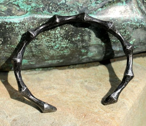 BIO INDUSTRIAL, FORGED BRACELET, IRON