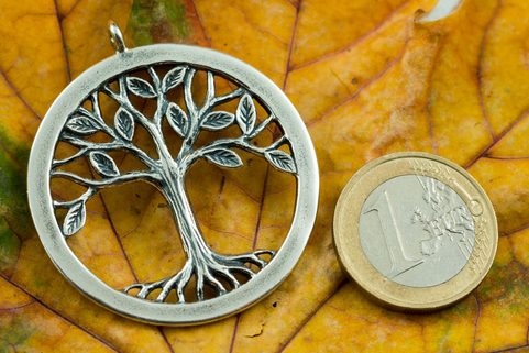 TREE OF LIFE PENDANT - LARGE, STERLING SILVER