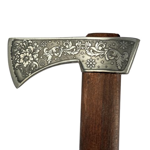 FLORA VALASKA TRADITIONAL FORGED CARPATHIAN AXE - ETCHED