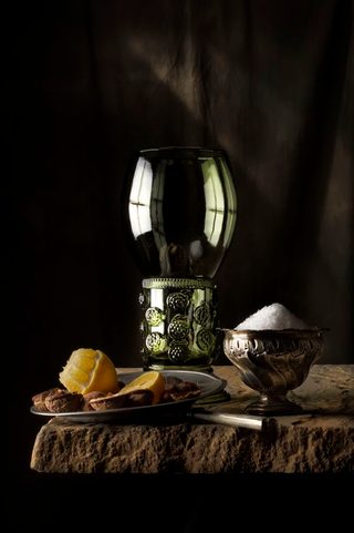ROEMER, RENAISSANCE LARGE GLASS GOBLET, EXACT REPLICA