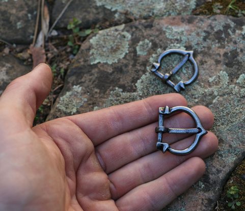 HISTORICAL BUCKLE XIV, COLOUR SILVER